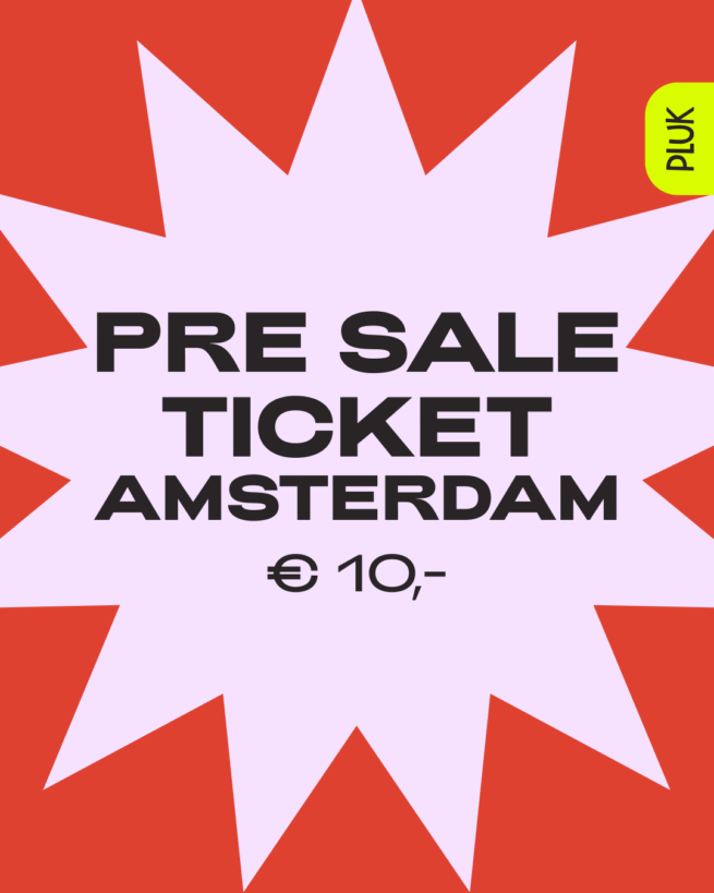 Presale-ticket Amsterdam